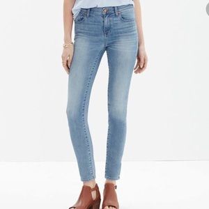Madewell High Rise Skinny Jeans